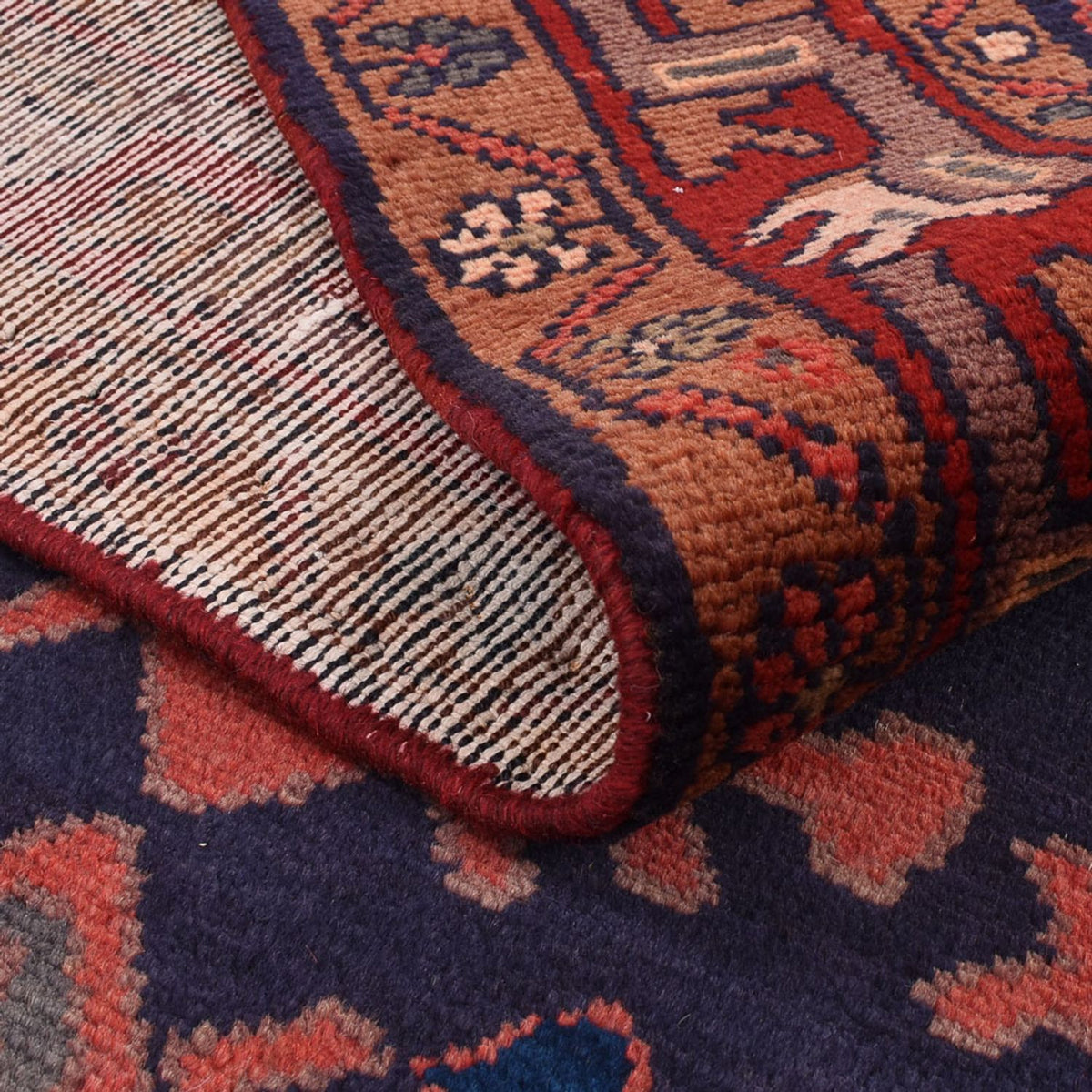 Alfombra de pasillo Alfombra persa - Nómada - 226 x 123 cm - rojo