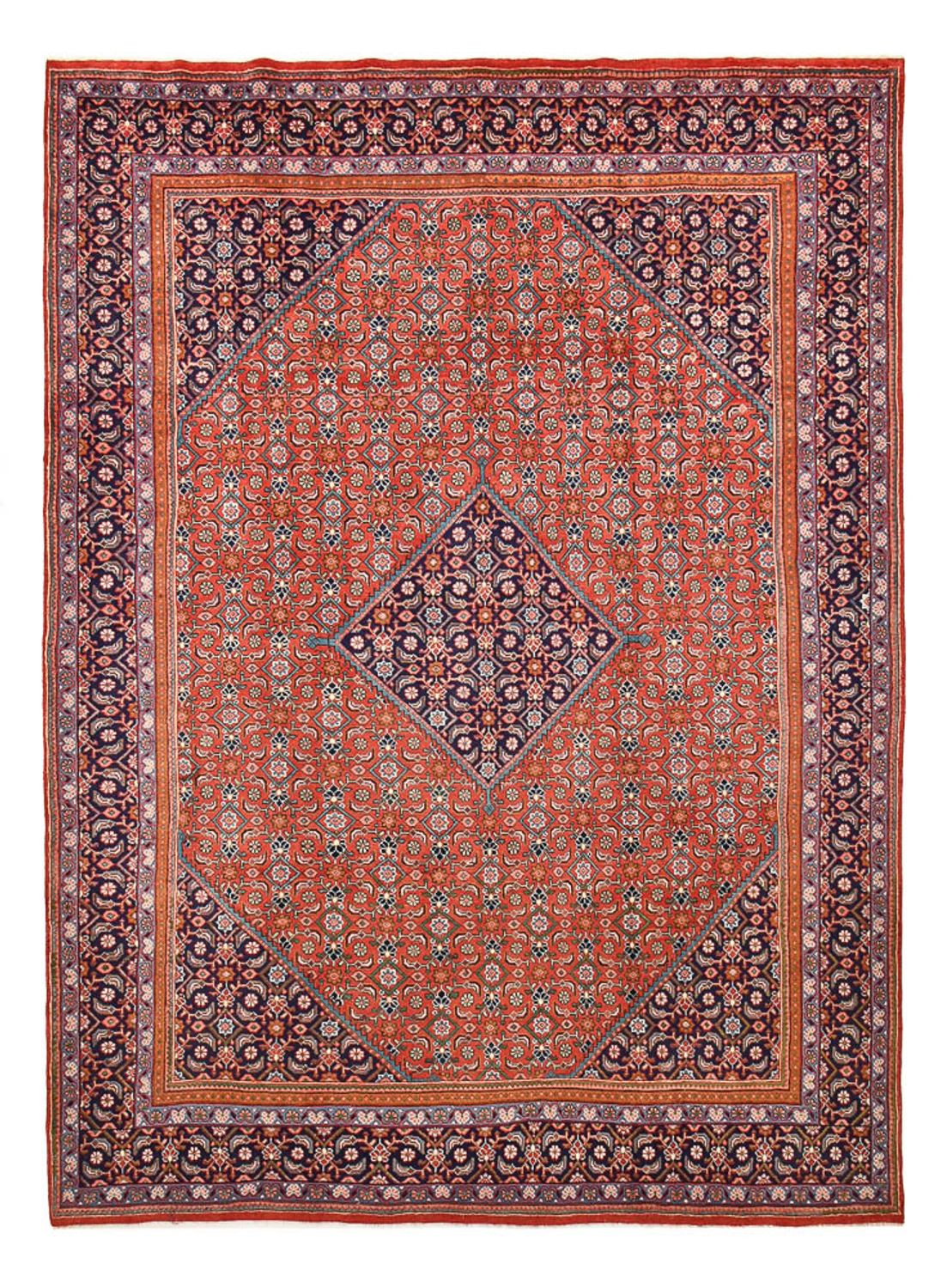 Alfombra persa - Clásica - 402 x 285 cm - óxido