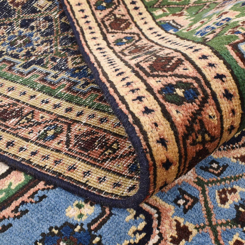 Alfombra persa - Nómada - 288 x 181 cm - verde oscuro
