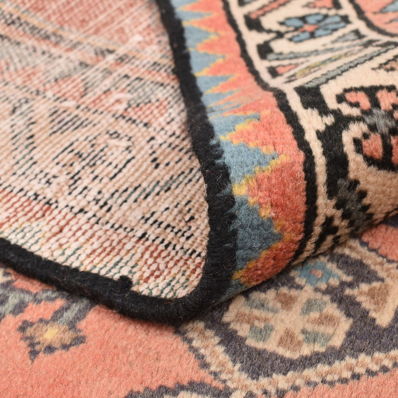 Alfombra persa - Nómada - 141 x 103 cm - rojo claro