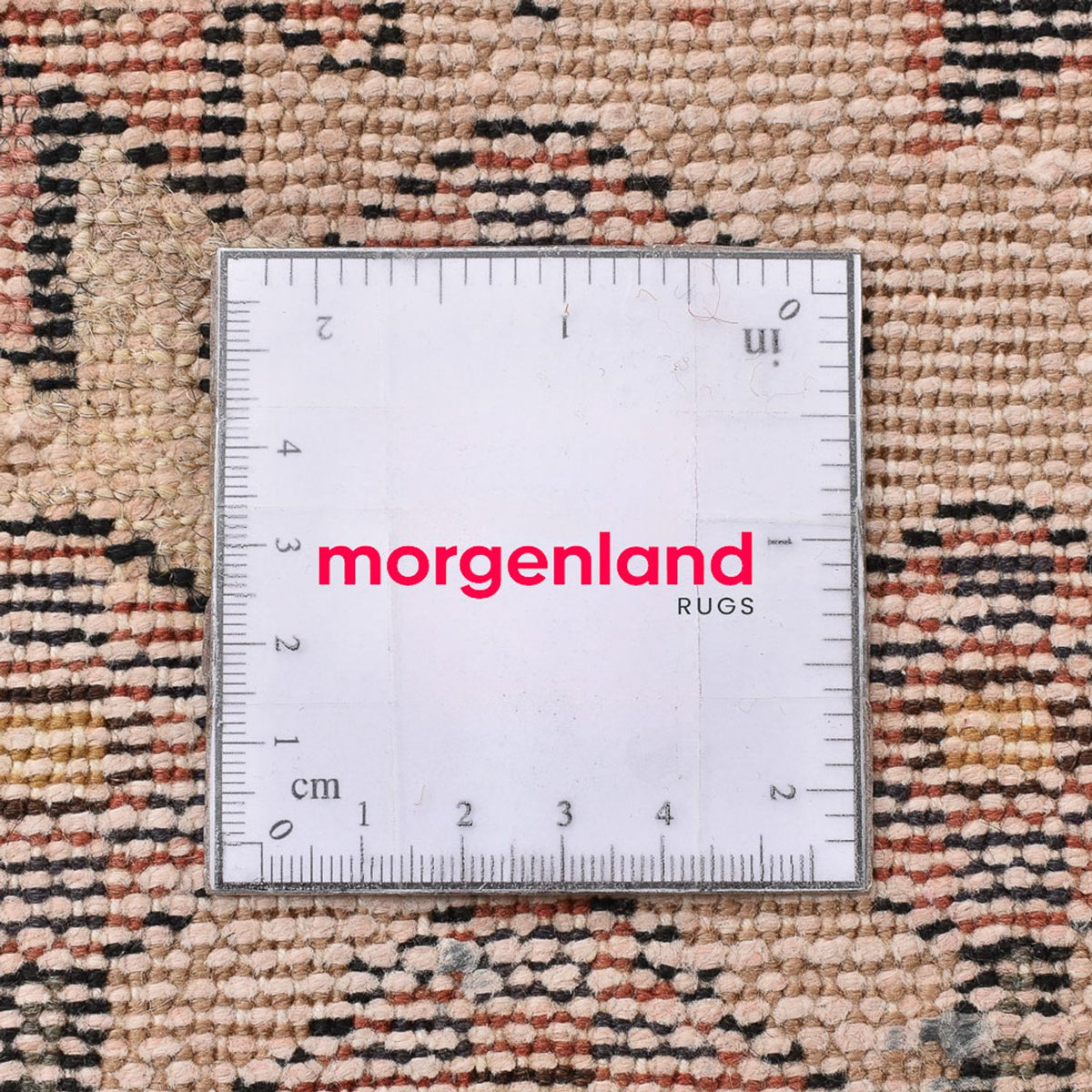 Alfombra persa - Nómada - 141 x 103 cm - rojo claro