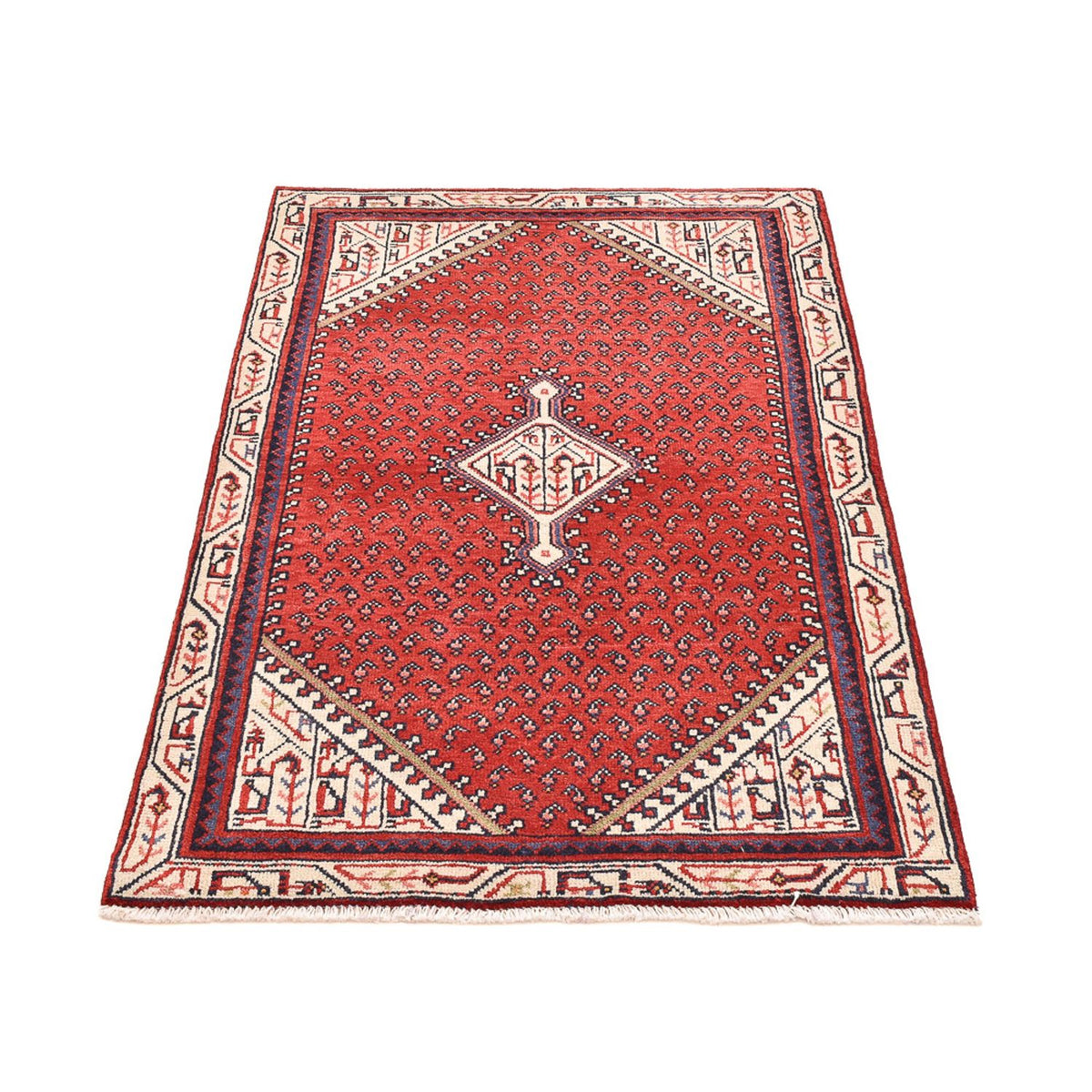 Alfombra persa - Mir - 146 x 93 cm - rojo