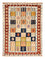 Alfombra Gabbeh - Persa - 143 x 103 cm - multicolor