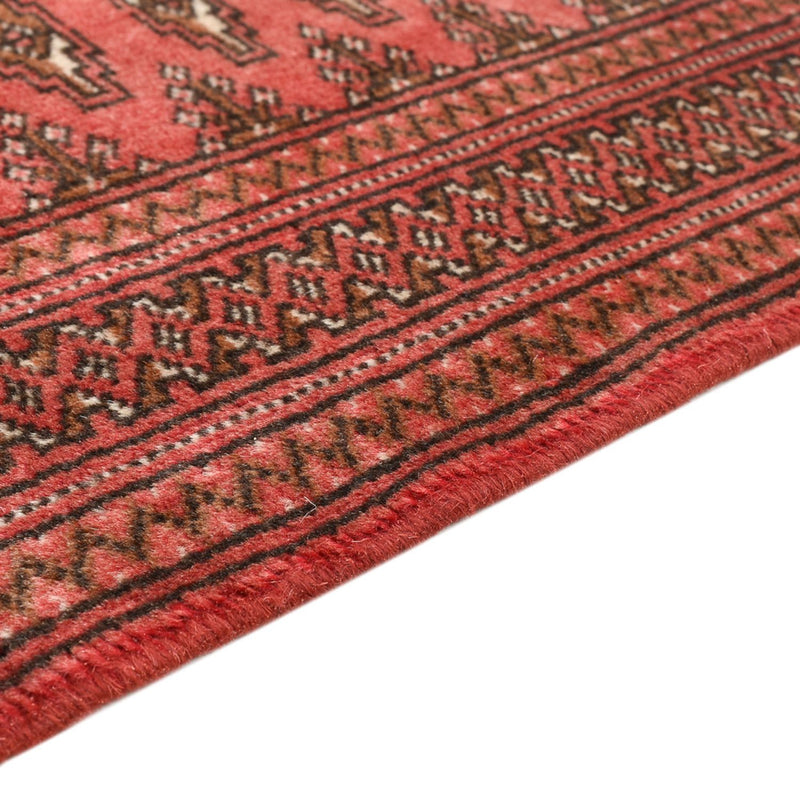 Alfombra Turkaman - 140 x 104 cm - rojo
