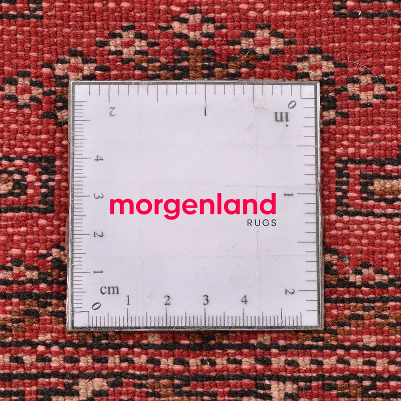 Alfombra Turkaman - 140 x 104 cm - rojo