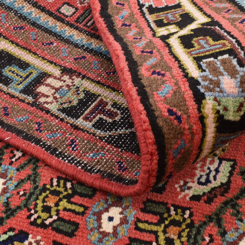 Alfombra persa - Nómada - 143 x 109 cm - rojo claro