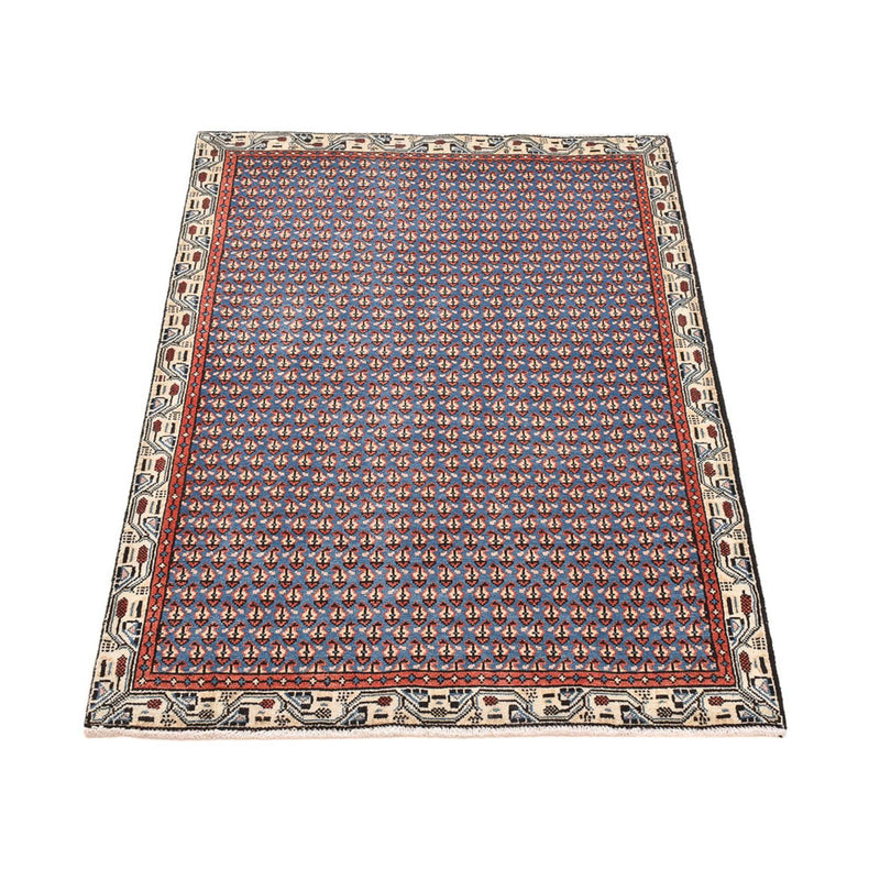 Alfombra persa - Mir - 145 x 94 cm - azul marino