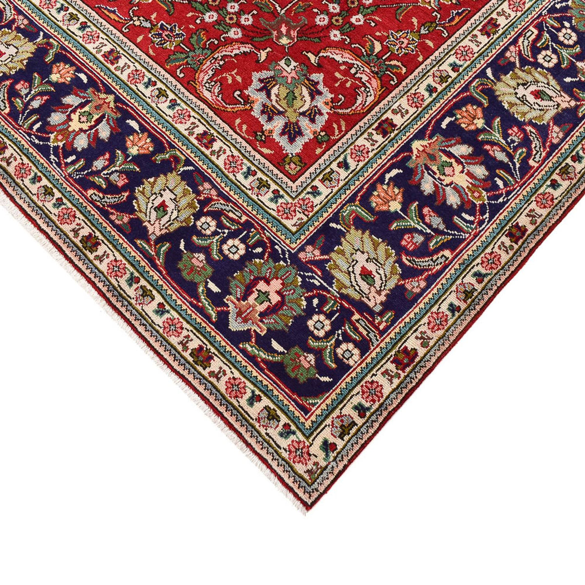 Alfombra persa - Tabriz - 328 x 291 cm - rojo