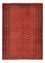 Alfombra Turkaman - 138 x 98 cm - rojo