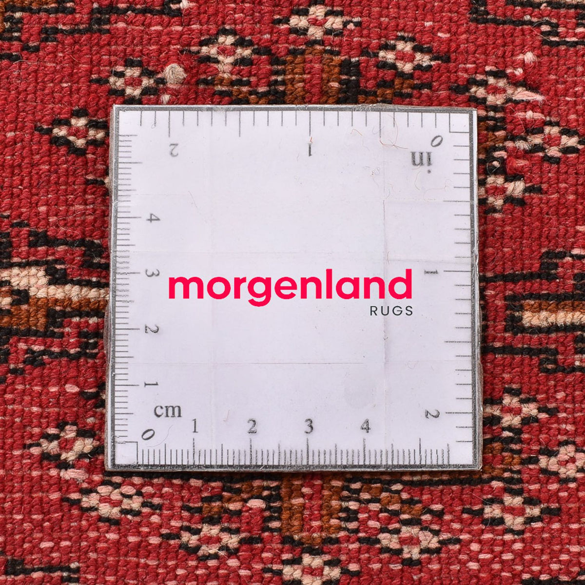 Alfombra Turkaman - 138 x 98 cm - rojo