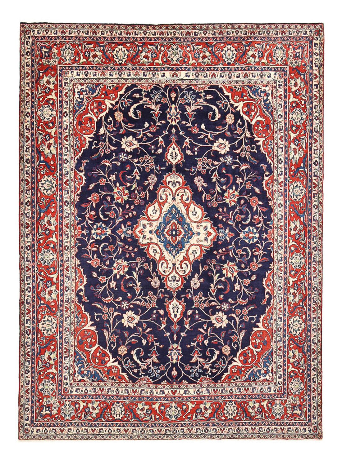 Alfombra persa - Nómada - 348 x 257 cm - púrpura