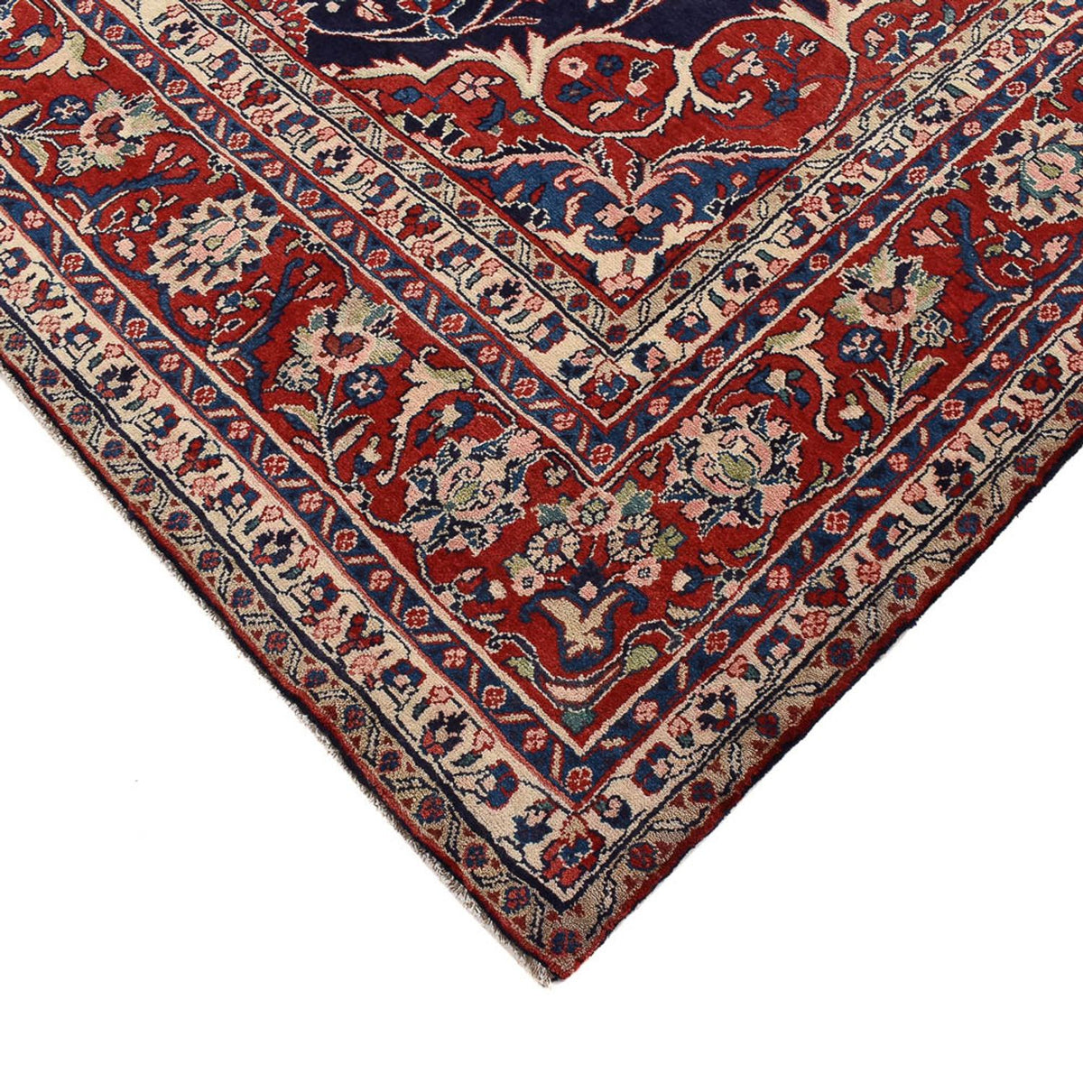 Alfombra persa - Nómada - 348 x 257 cm - púrpura