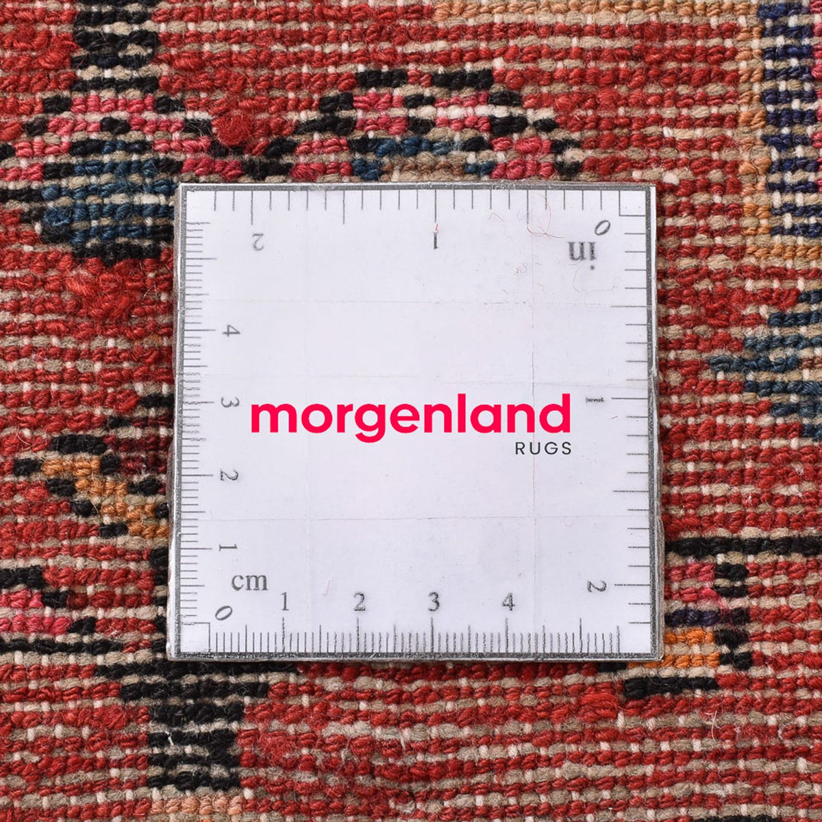 Alfombra persa - Nómada - 153 x 93 cm - rojo claro