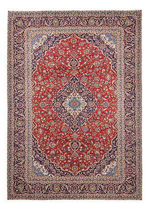 Alfombra persa - Keshan - 403 x 295 cm - rojo