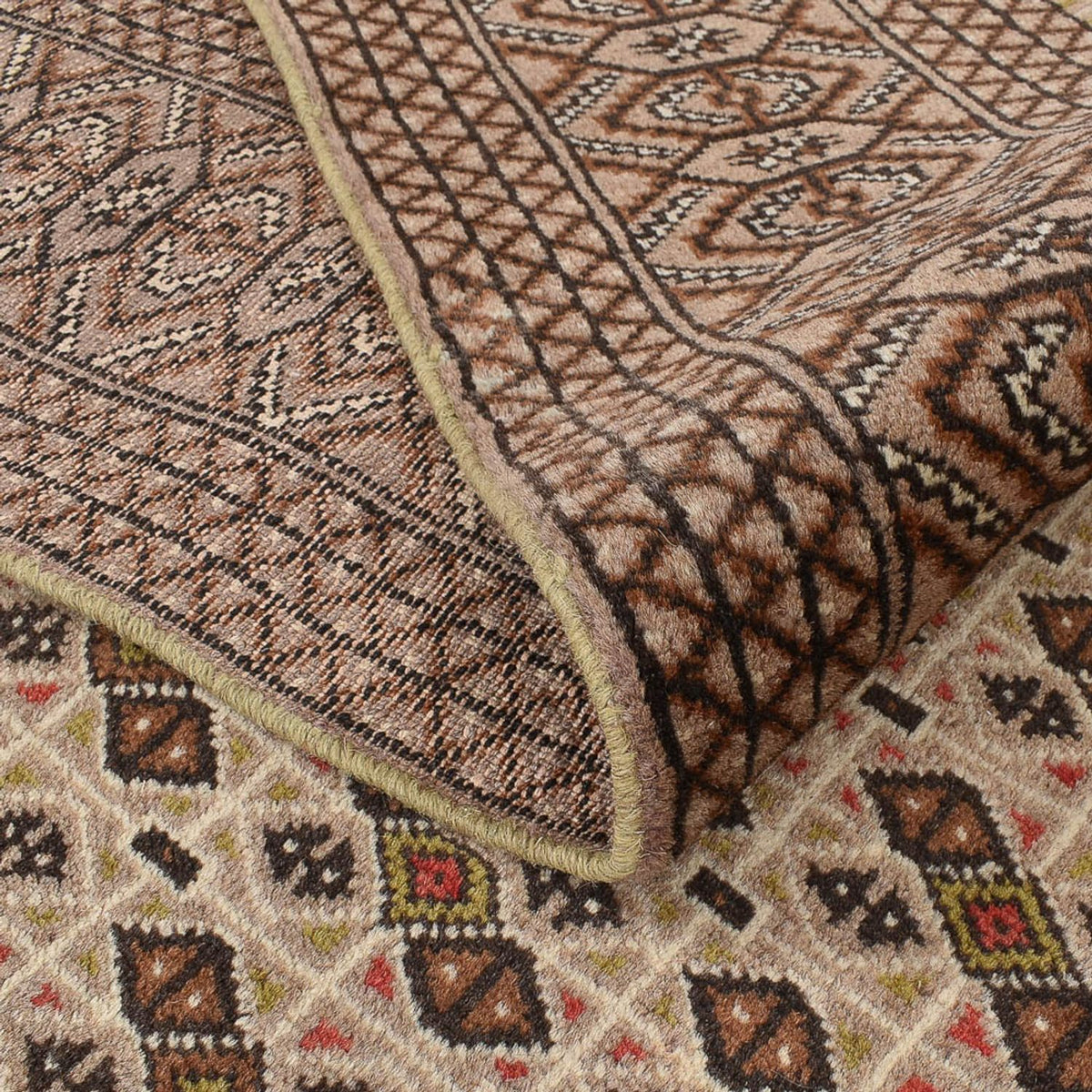 Alfombra Turkaman - 374 x 294 cm - arena