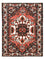 Alfombra persa - Nómada - 218 x 165 cm - multicolor