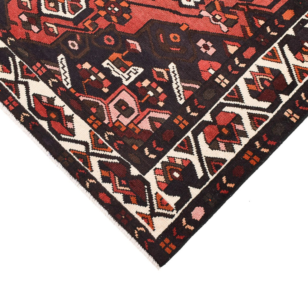 Alfombra persa - Nómada - 218 x 165 cm - multicolor