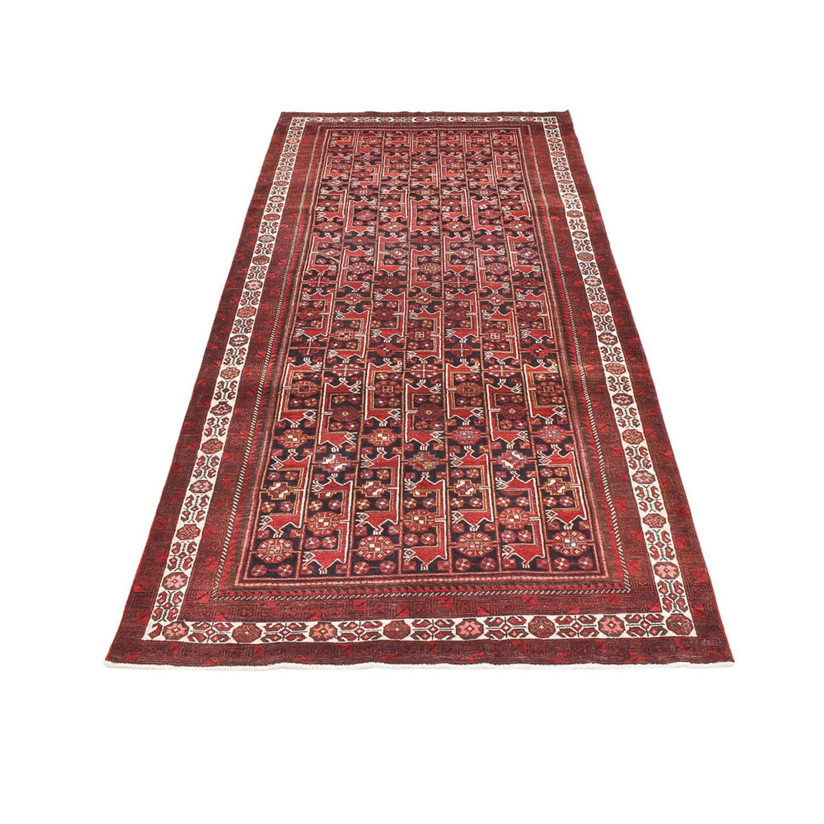 Alfombra de pasillo Alfombra Belutsch - 307 x 147 cm - óxido