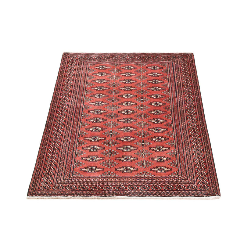 Alfombra Turkaman - 132 x 99 cm - rojo