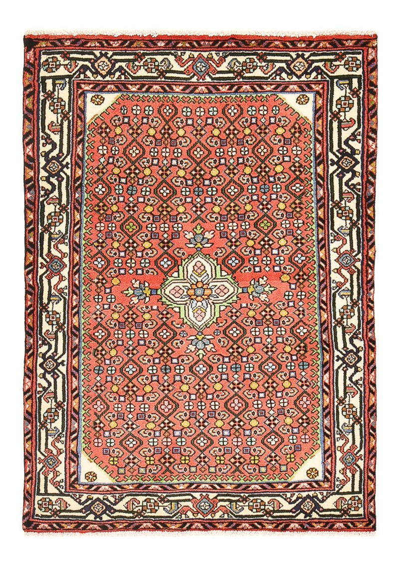 Alfombra persa - Nómada - 132 x 91 cm - rojo