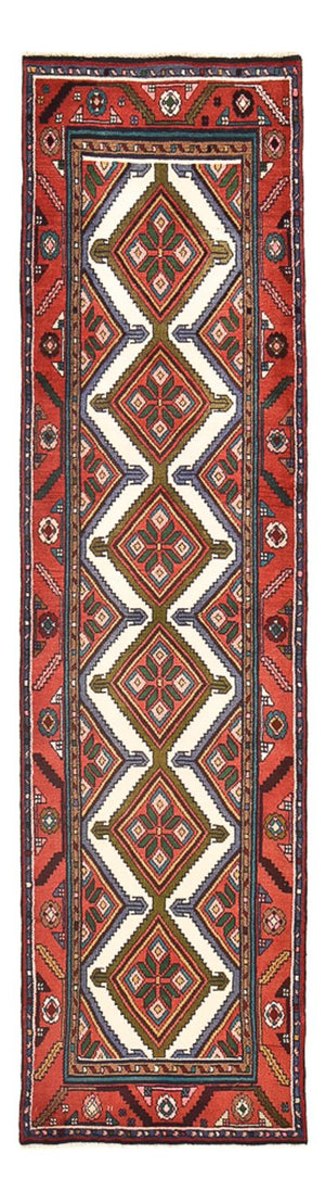 Alfombra de pasillo Alfombra persa - Nómada - 288 x 75 cm - rojo oscuro