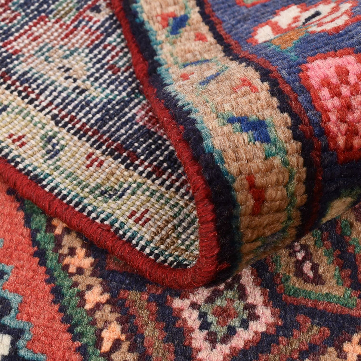 Alfombra de pasillo Alfombra persa - Nómada - 275 x 86 cm - beige oscuro