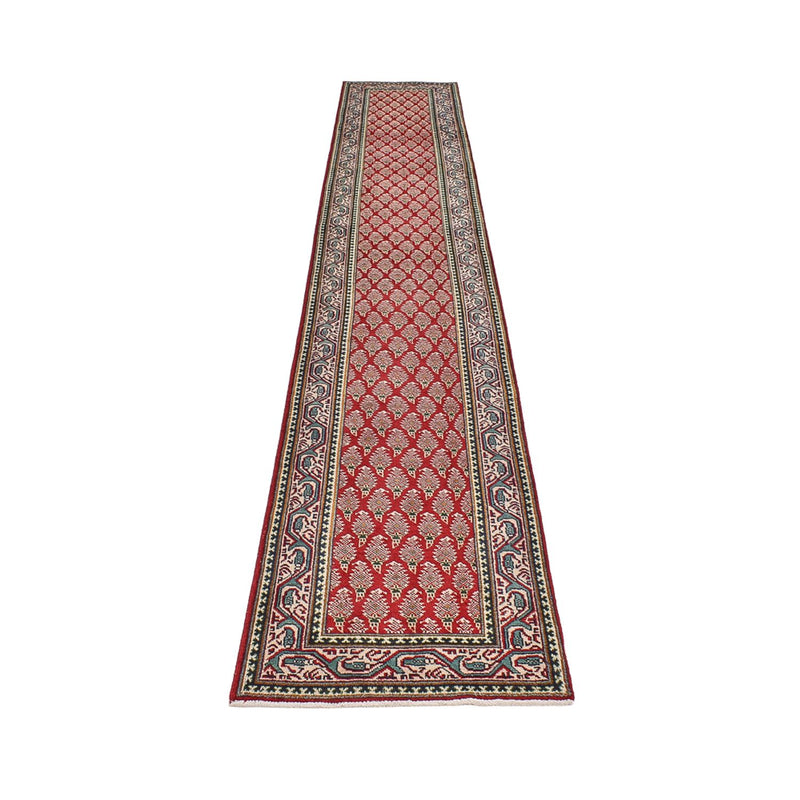 Alfombra de pasillo Alfombra persa - Tabriz - 483 x 76 cm - óxido
