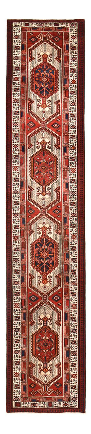 Alfombra de pasillo Alfombra persa - Tabriz - 460 x 98 cm - óxido