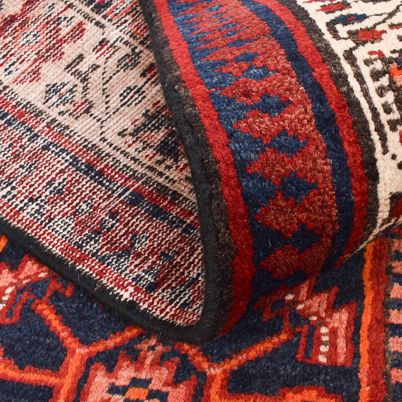 Alfombra de pasillo Alfombra persa - Tabriz - 460 x 98 cm - óxido