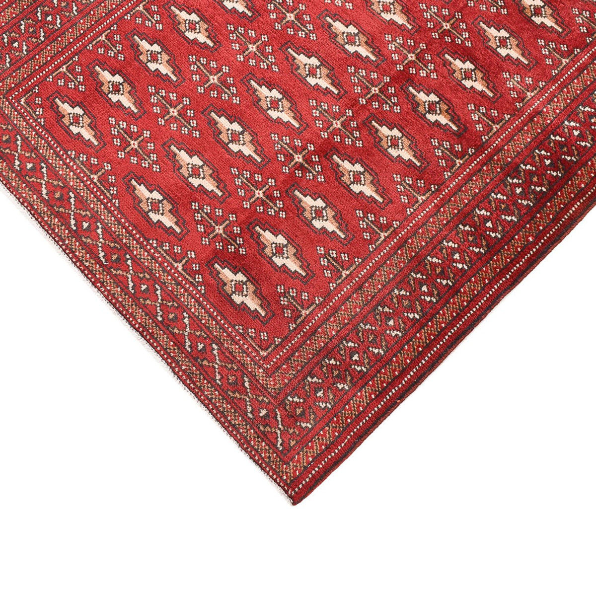 Alfombra de pasillo Alfombra Turkaman - 274 x 96 cm - rojo