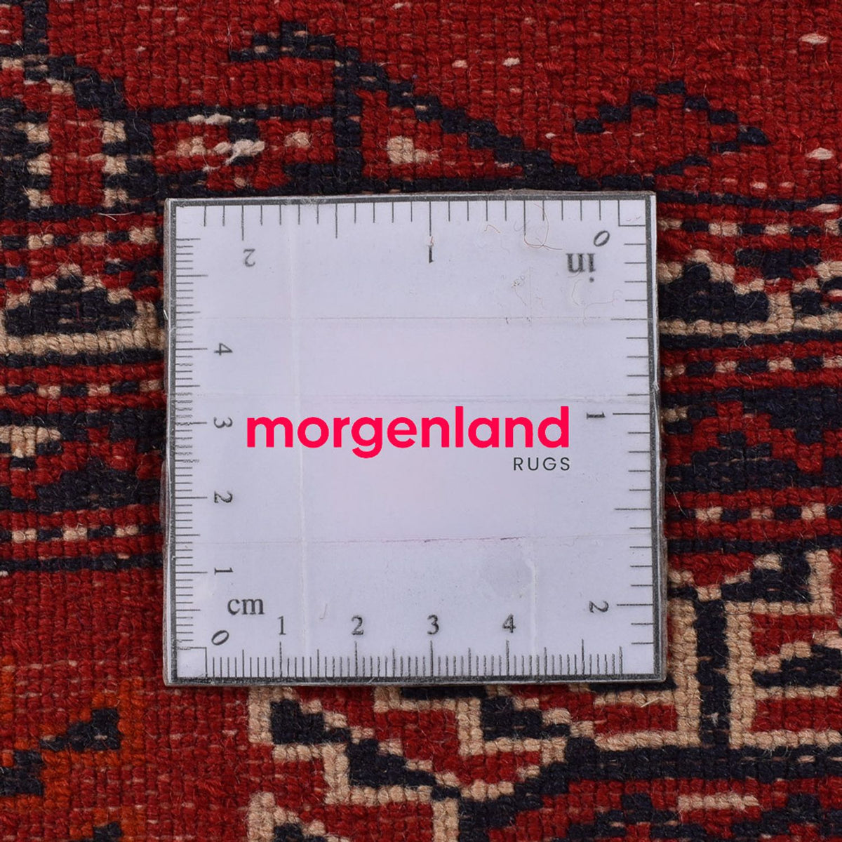 Alfombra de pasillo Alfombra Turkaman - 353 x 89 cm - rojo