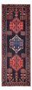 Alfombra de pasillo Alfombra persa - Nómada - 285 x 102 cm - azul oscuro