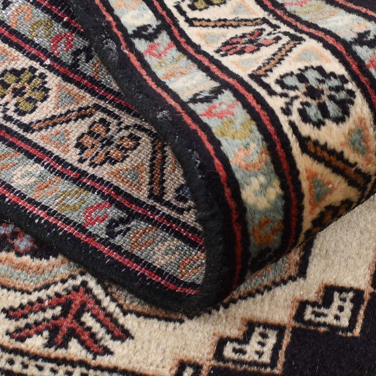 Alfombra de pasillo Alfombra Turkaman - 187 x 63 cm - azul oscuro