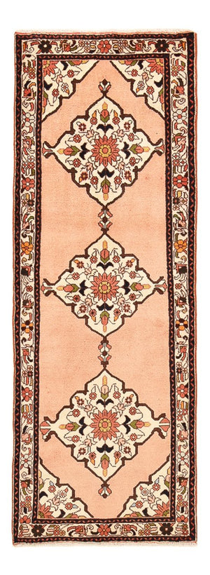 Alfombra de pasillo Alfombra persa - Nómada - 202 x 76 cm - rojo claro