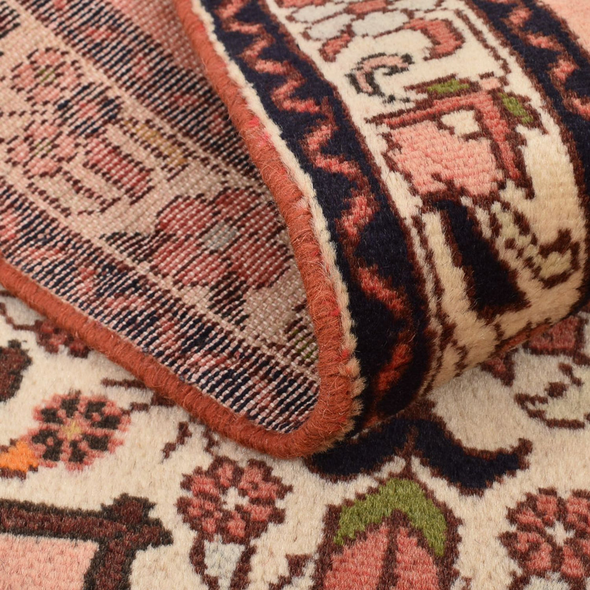 Alfombra de pasillo Alfombra persa - Nómada - 202 x 76 cm - rojo claro