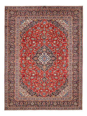 Alfombra persa - Keshan - 383 x 273 cm - rojo