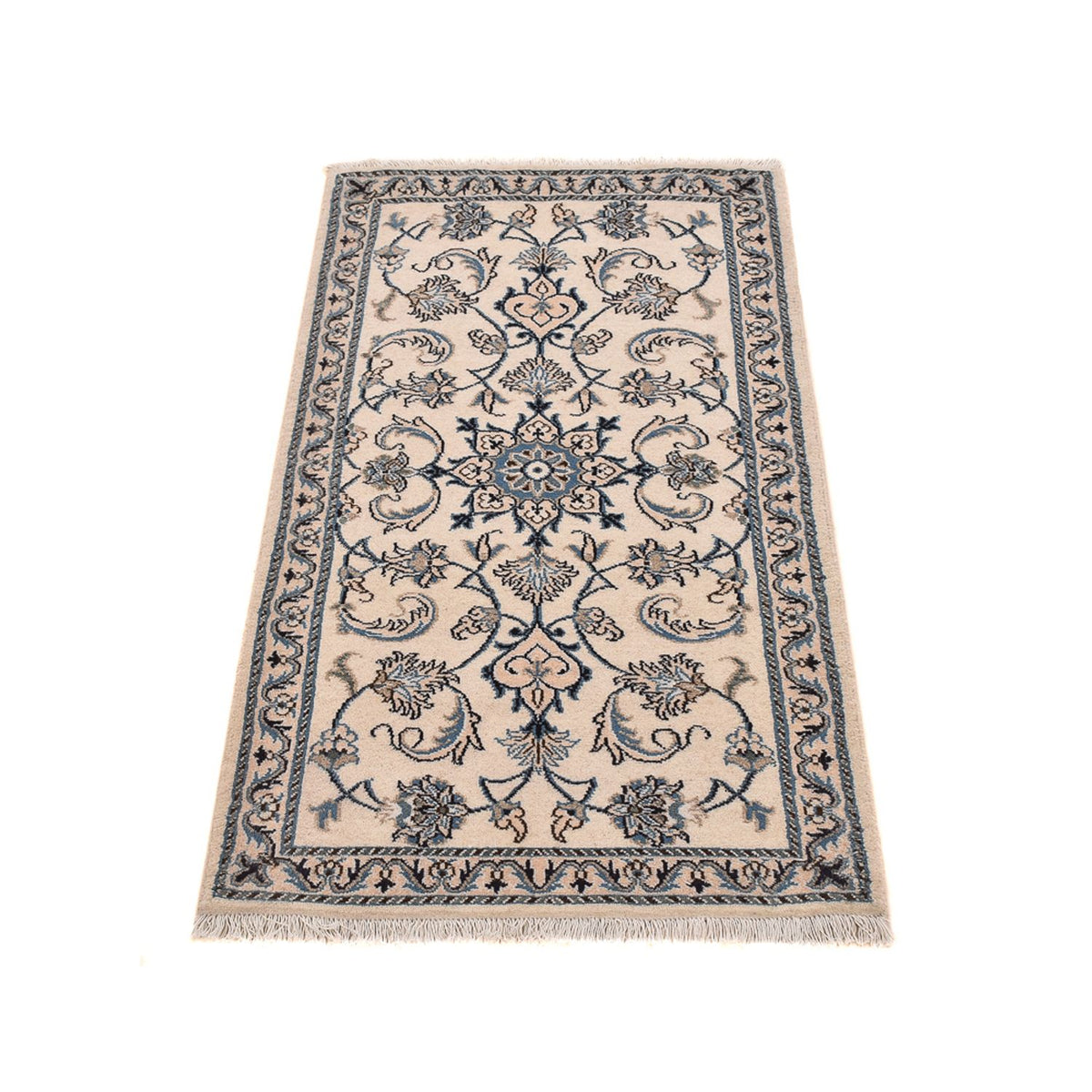 Alfombra persa - Nain - 146 x 70 cm - crema