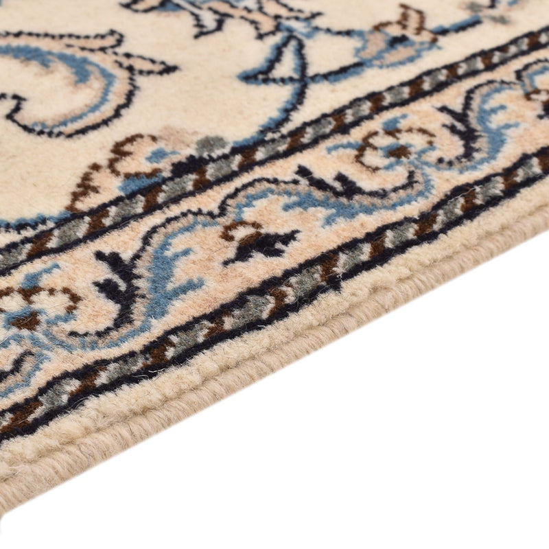 Alfombra persa - Nain - 139 x 69 cm - crema