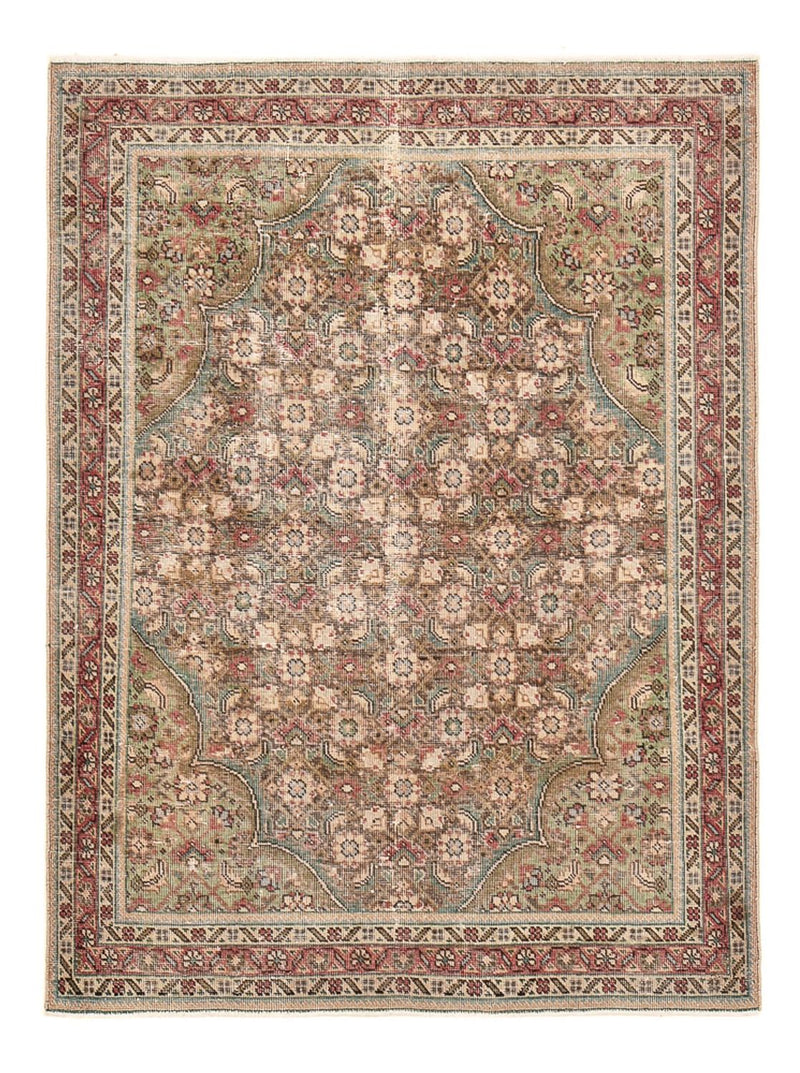 Alfombra Vintage - 182 x 136 cm - beige