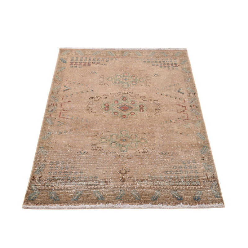 Alfombra Vintage - 152 x 103 cm - beige oscuro