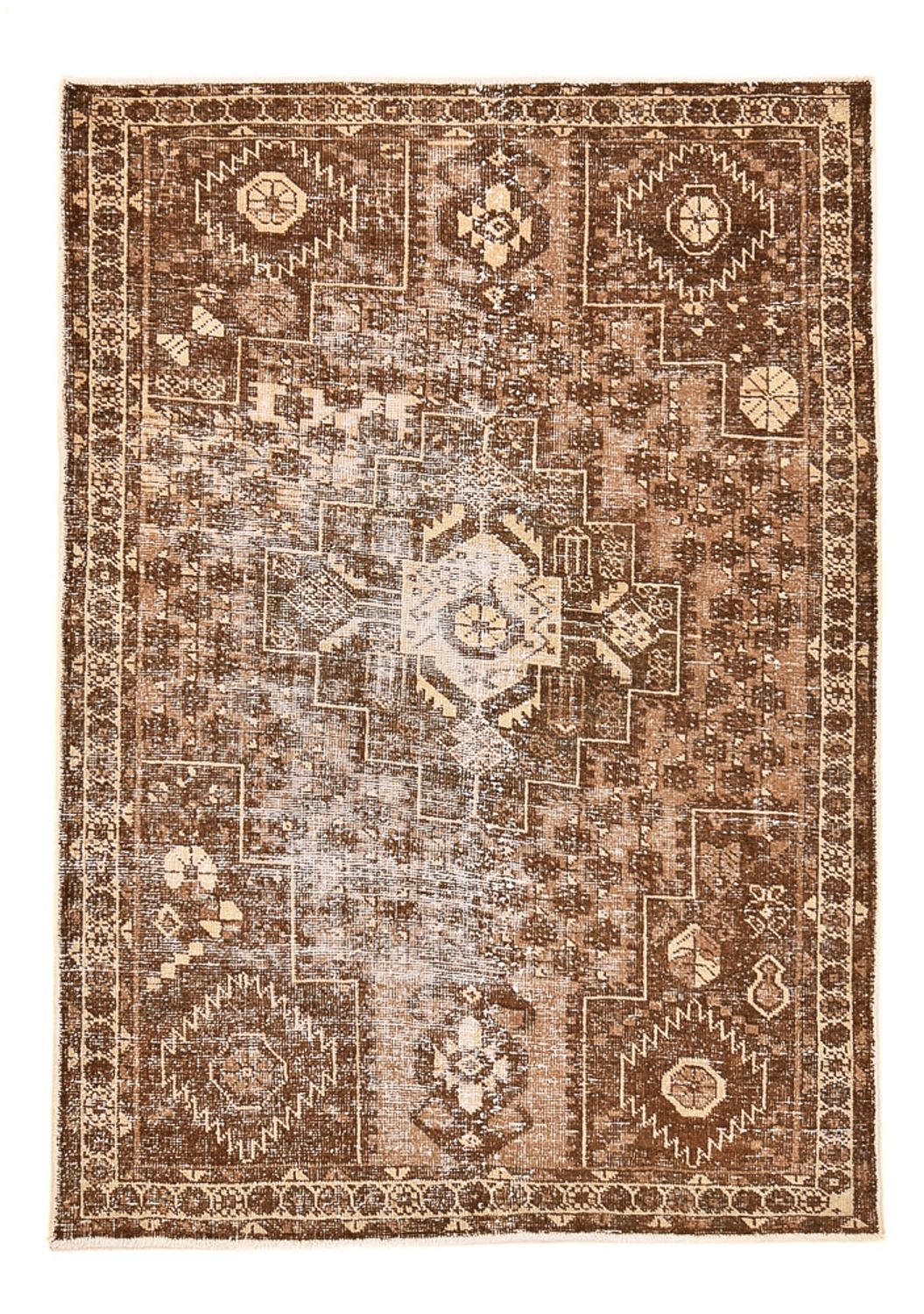 Alfombra Vintage - 175 x 122 cm - beige oscuro