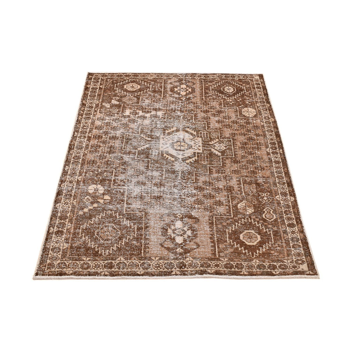 Alfombra Vintage - 175 x 122 cm - beige oscuro