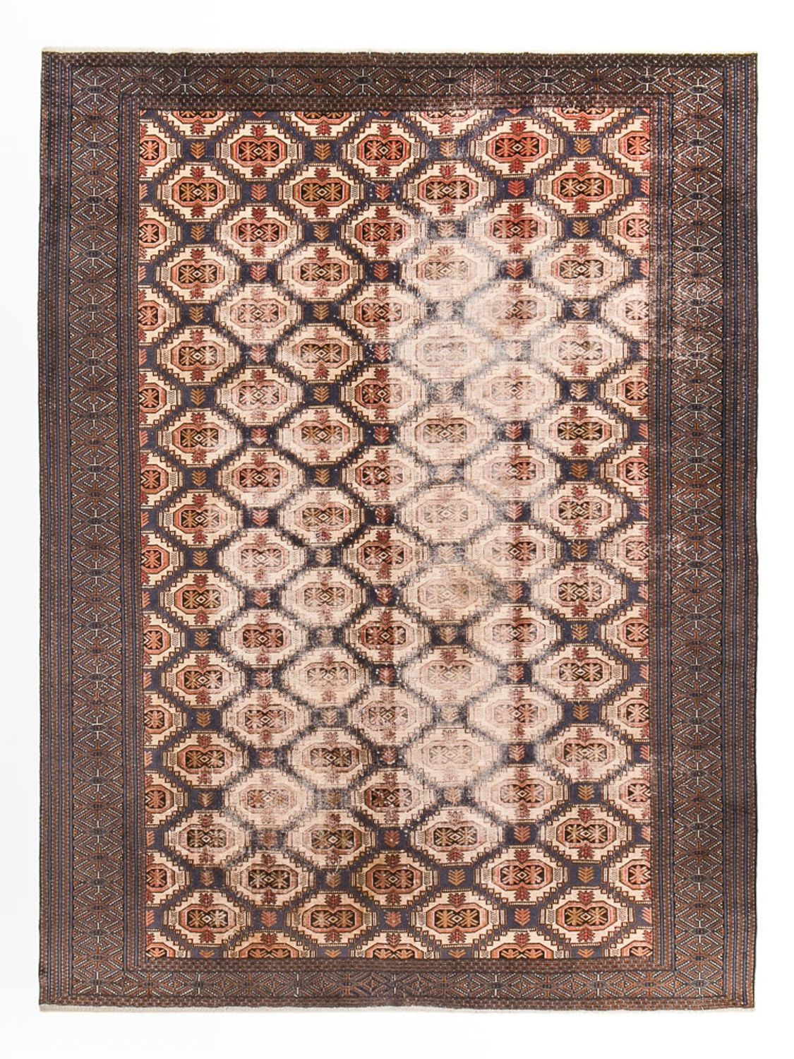 Alfombra Vintage - 385 x 283 cm - óxido