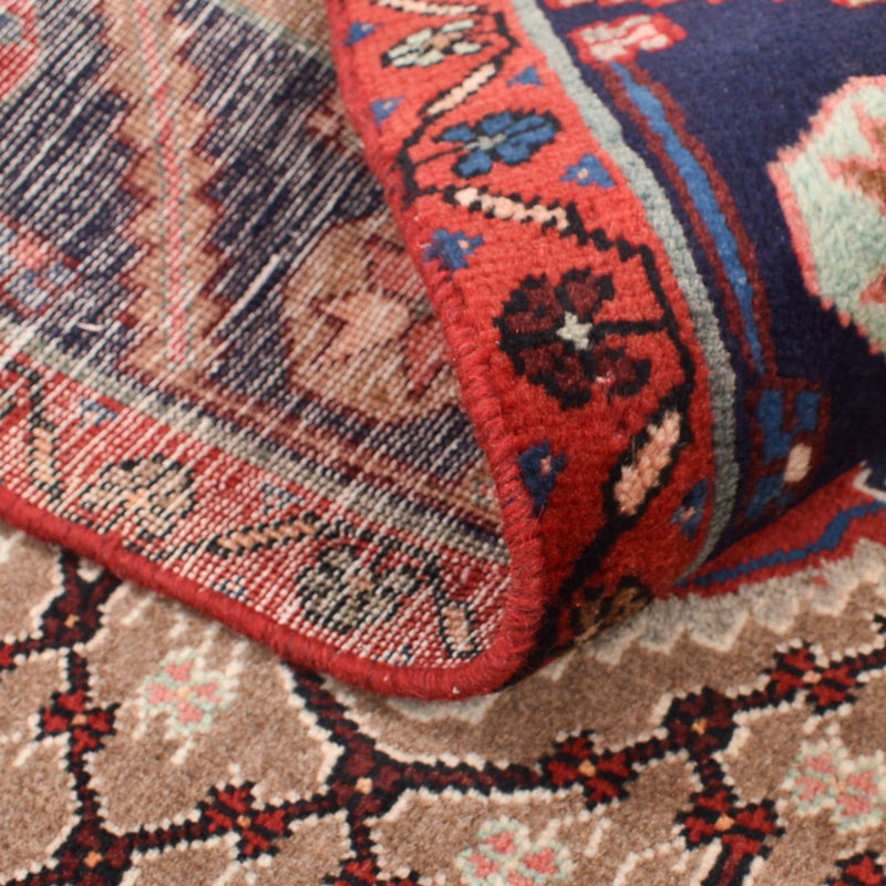 Alfombra persa - Nómada - 146 x 97 cm - multicolor