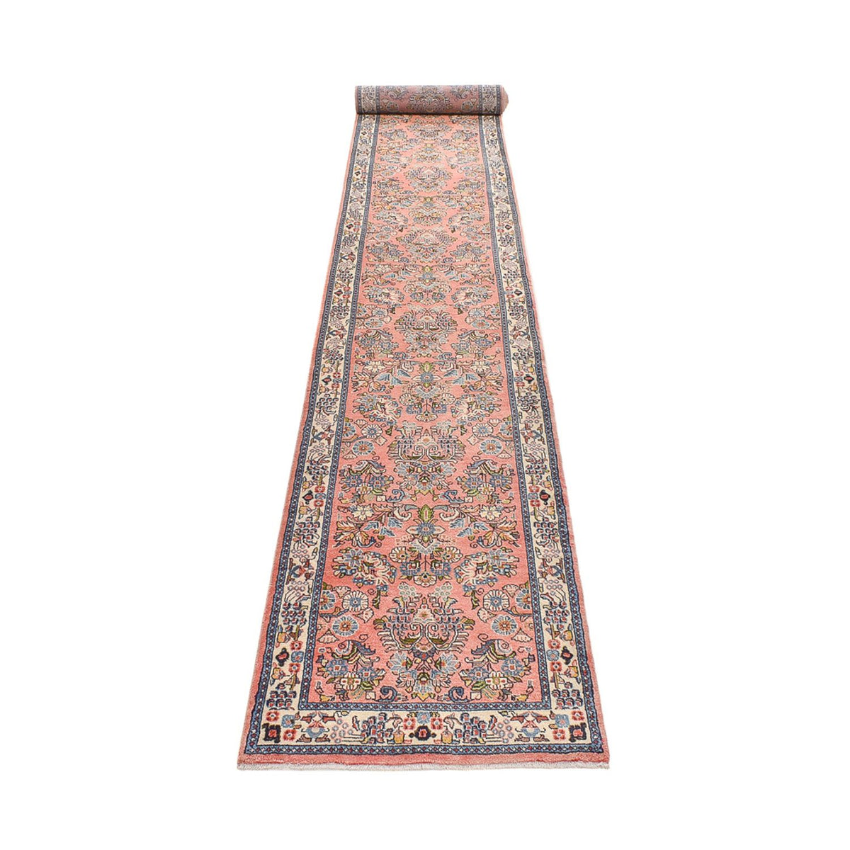 Alfombra de pasillo Alfombra persa - Clásica - 600 x 79 cm - rojo claro