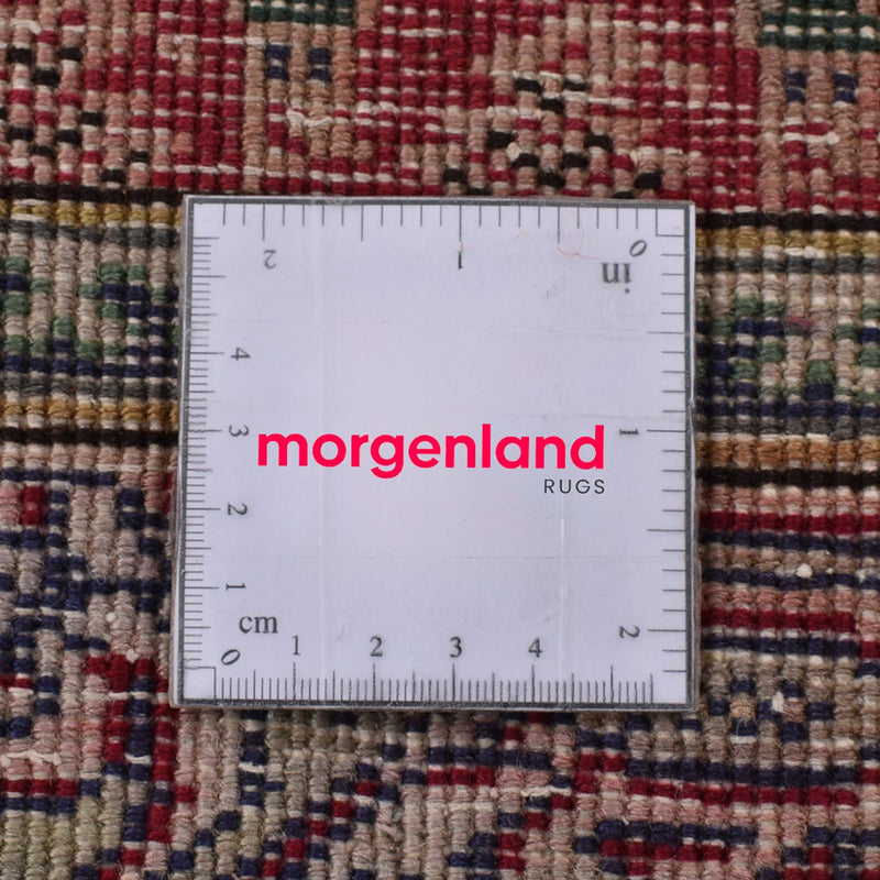 Alfombra de pasillo Alfombra persa - Tabriz - 340 x 83 cm - rojo