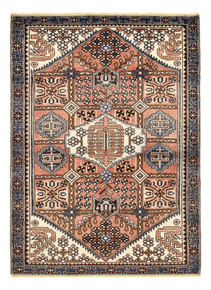Alfombra persa - Nómada - 155 x 112 cm - multicolor