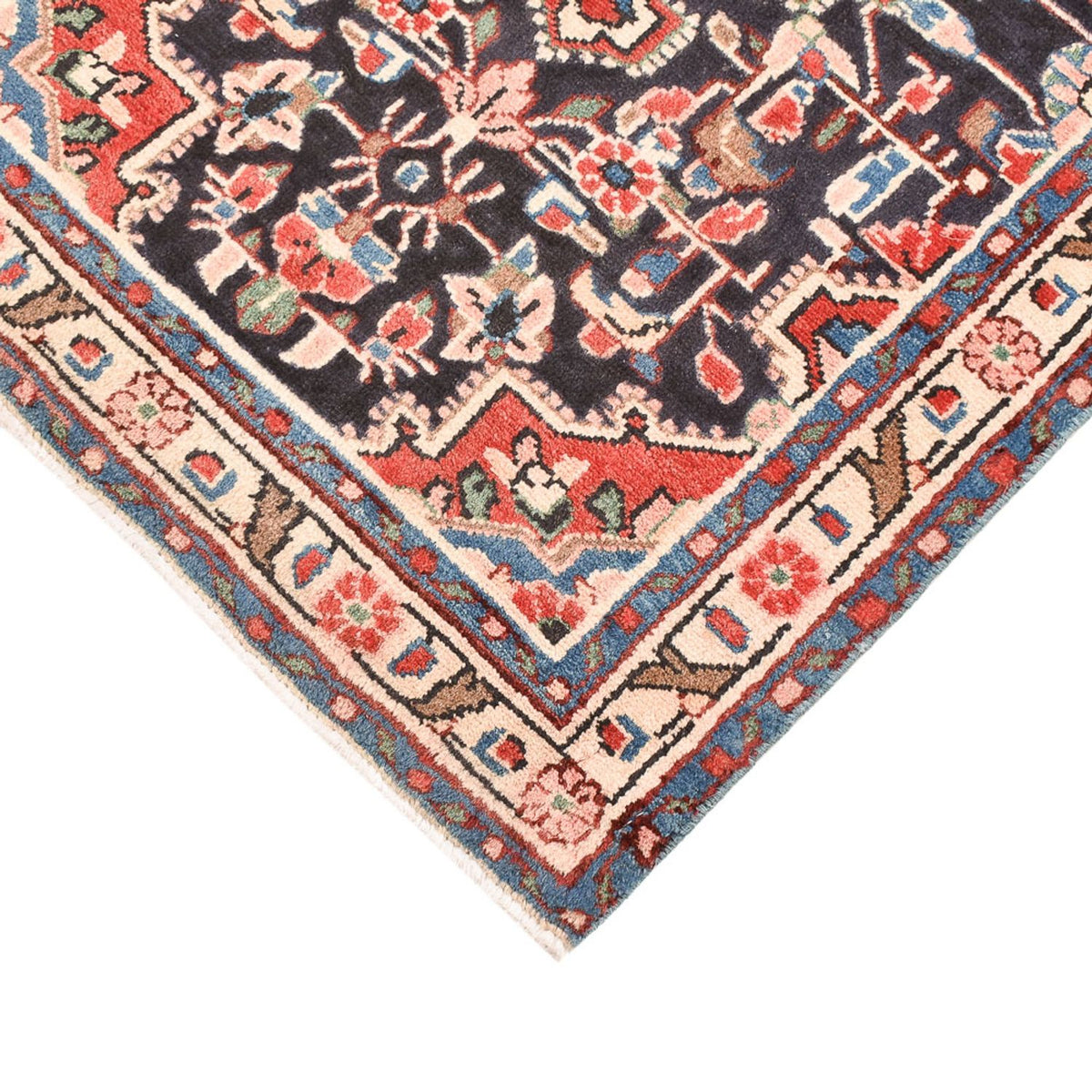 Alfombra persa - Nómada - 96 x 65 cm - azul oscuro