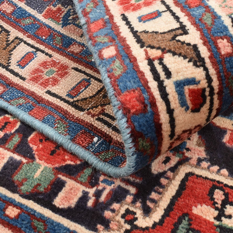 Alfombra persa - Nómada - 96 x 65 cm - azul oscuro