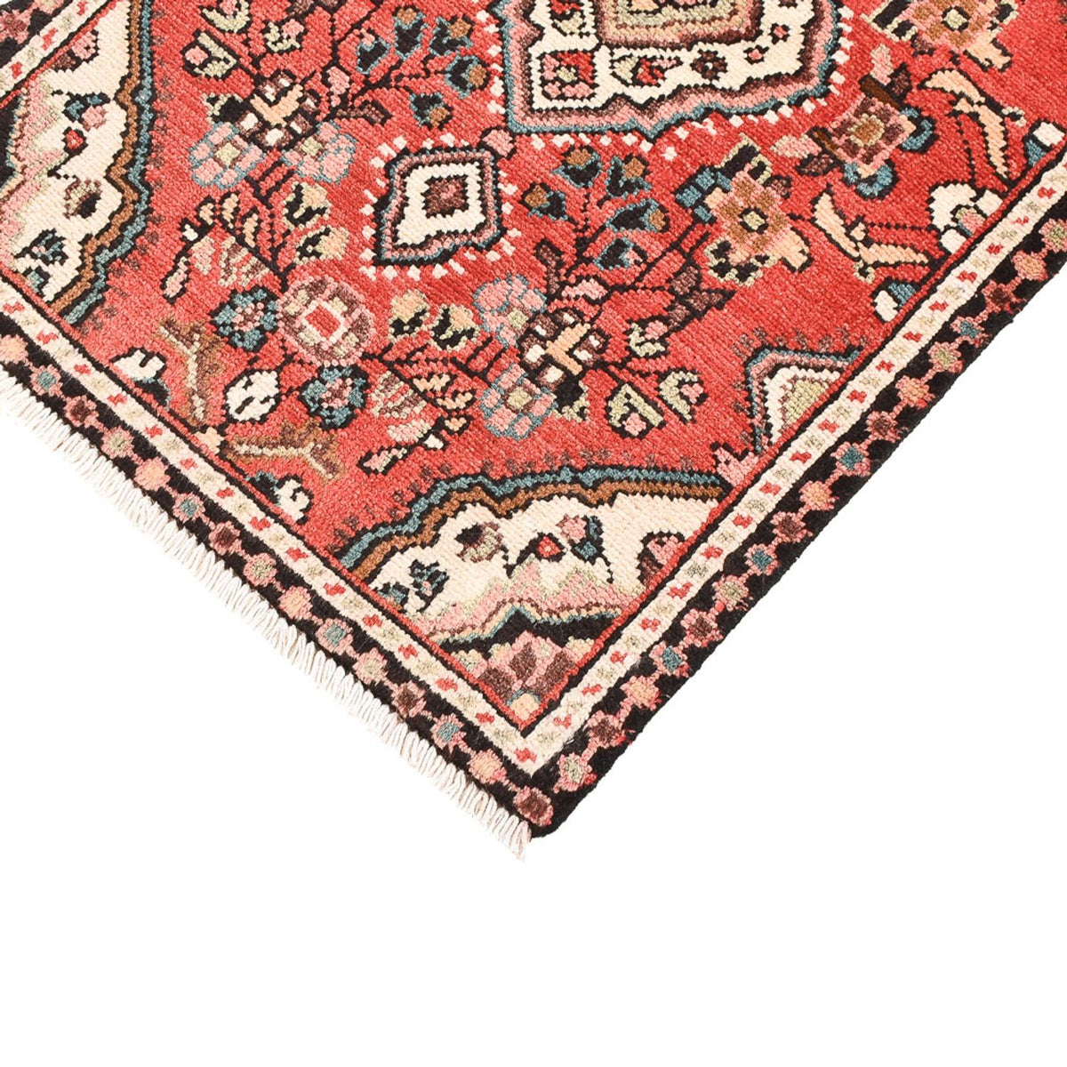 Alfombra persa - Nómada - 89 x 58 cm - rojo